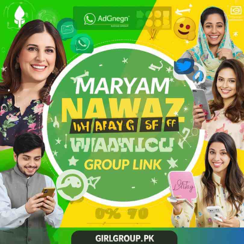 Join Maryam Nawaz WhatsApp Group Link - Girlgroup.pk